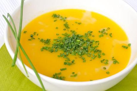 Cremige Kartoffel-Karotten-Suppe laktosefrei fructosefrei vegan