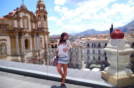 over the rooftops of Palermo