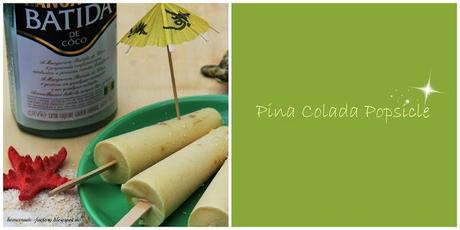 Eiszeit - fruchtige Pina Colada Popsicle -