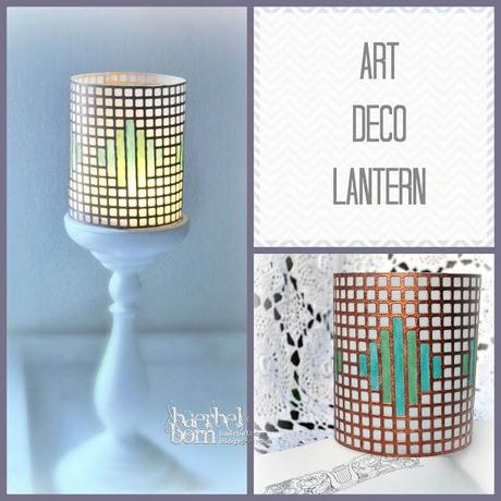 Art Deco Lantern, zu deutsch: Windlicht