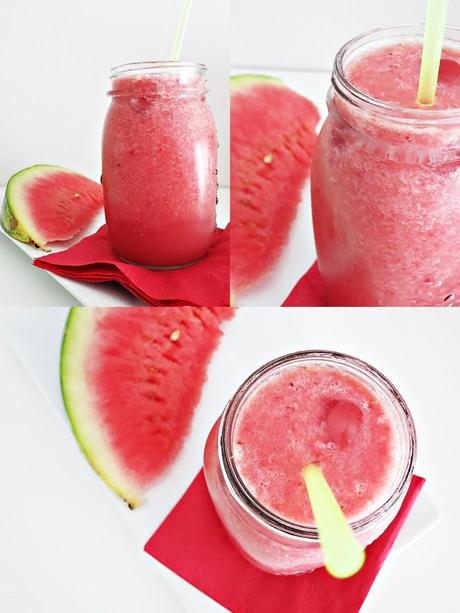 Wassermelonen-Erdbeer Limonade