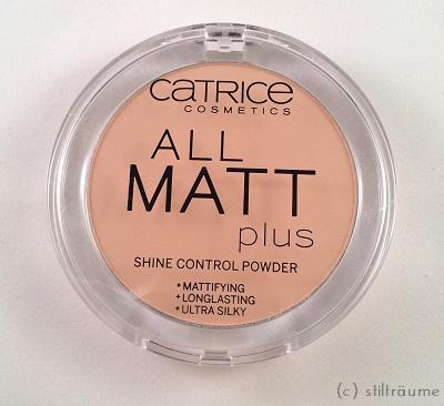 [Beauty] Catrice All Matt Plus Shine Control Powder