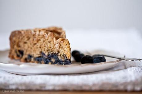 Coffeecake Blueberry blaubeer zitrone mandel Kuchen Rezept