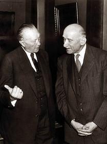 Für Europa: Adenauer und Schuman
