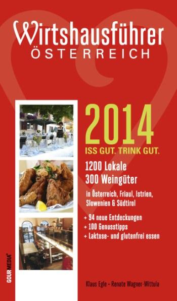 Cover Wirtsfhausführer Österreich 2014