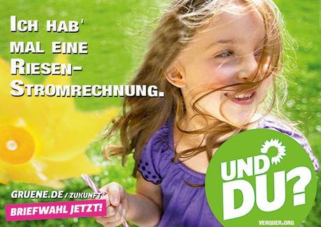 Grünes Wahlplakat (Satire) - verquer.org