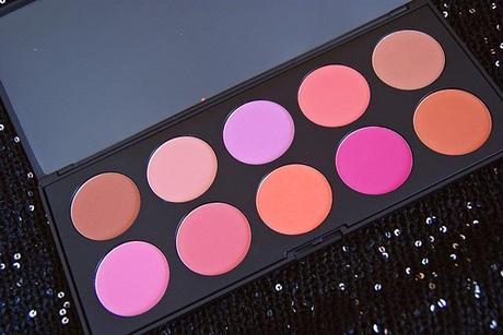 Review: BHcosmetics 10 Color Blush Palette