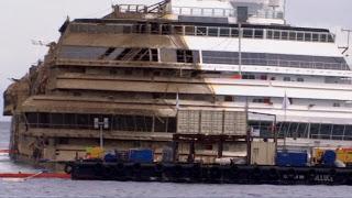 Update: Der Bergung und Aufrichtung der Costa Concordia ist gelungen - Livestream und Video