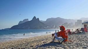 Der Ipanema Strand in Rio