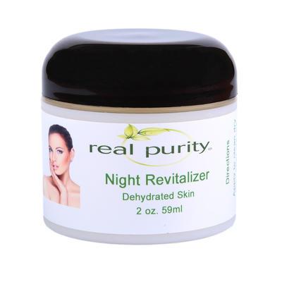 Real Purity Nachtcreme für trockene Haut ohne Parfum & ohne Parabene