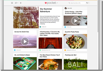 Pocket: Redesign der Weboberfläche mit neuen Funktionen