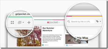 Pocket: Redesign der Weboberfläche mit neuen Funktionen
