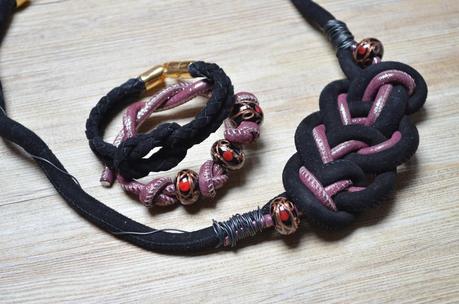 DIY: Armband zur Knoten-Halskette