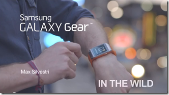 Samsung Galaxy Gear: nächstes Werbevideo zeigt die Smartwatch in the wild