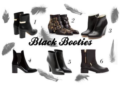 black booties