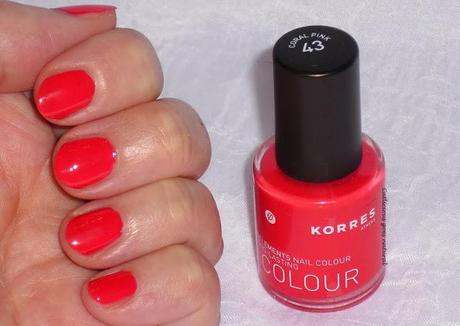 Korres Nail Colour Coral Pink & pretty little things