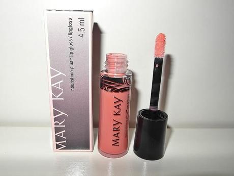 Test: Mary Kay NouriShine Plus Lip Gloss Sun Blossom & Cafe Au Lait