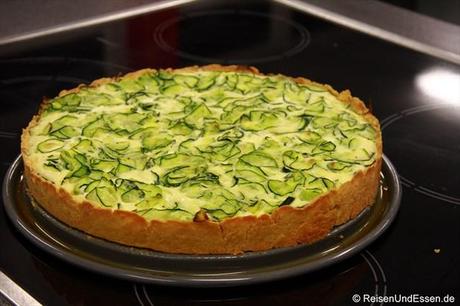 Kastanien-Quiches mit Zucchini