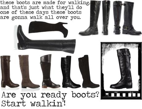 These boots are made for walkin' ...