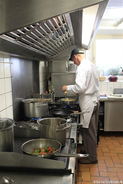 In der Küche im Gasthaus Sponsel