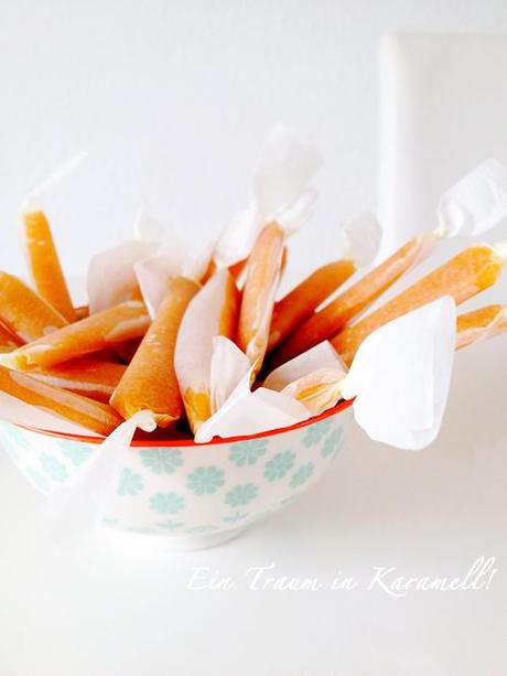 Karamell-Stangen milchfrei & fructosearm