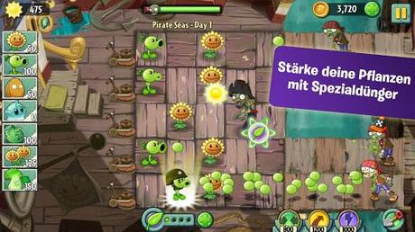 Plants vs. Zombies® 2 – Nach einer endlosen Wartezeit erblühen die Pflanzen jetzt auch im deutschen Play Store