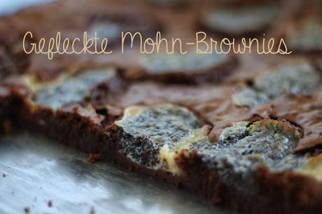 Gefleckte Mohn-Brownies