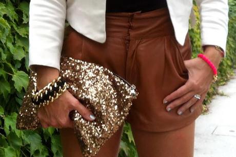 Friday to go: fringed and studded leather