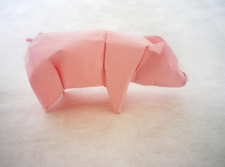 Origami_Schwein