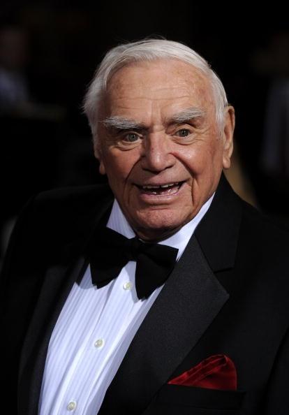 HOLLYWOOD - OCTOBER 11: Actor Ernest Borgnine arrives at a special screening of Summit Entertainment's 'RED' at Grauman's Chinese Theatre on October 11, 2010 in Hollywood, California. (Photo by Frazer Harrison/Getty Images)