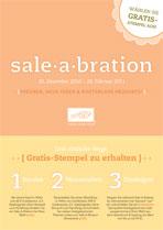Die Sale-A-Bration von Stampin´Up naht!