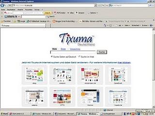 Suchmaschine Tixuma beteiligt User an Werbeeinnahmen