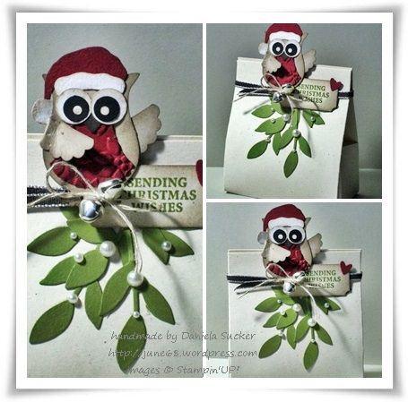 Christmas Owl Gift Box