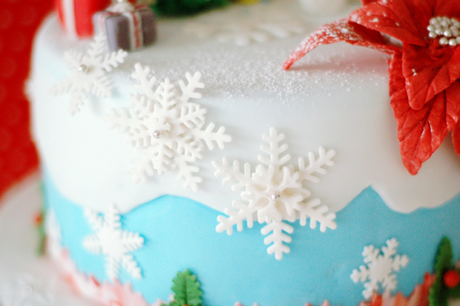Little snowman cake - Die 1. Weihnachtstorte