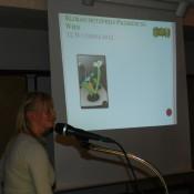 Heukönigin 2012 Eva Stöllner zeigte uns ihre PP-Präsentation