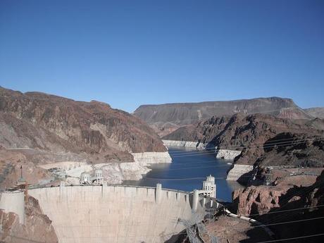 Hoover Damm an der Grenze von Nevada zu Arizona