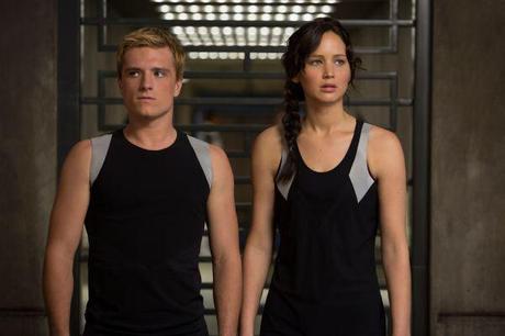 Peeta Mellark (Josh Hutcherson) und Katniss Everdeen (Jennifer Lawrence) müssen wieder für die Hungerspiele trainieren.