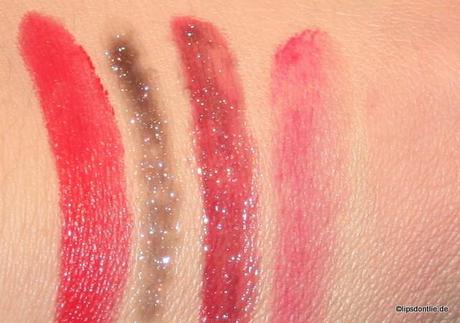Dark Romance Lipstick, Lipgloss Effect & Velvet Mousse Blush