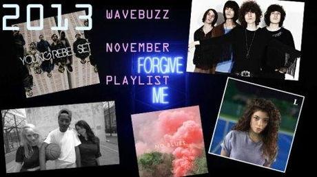 Die Wavebuzz Spotify November Playlist mit Blood Orange, Young Rebel Set, Lorde, Austra, Temples und vielen mehr !!