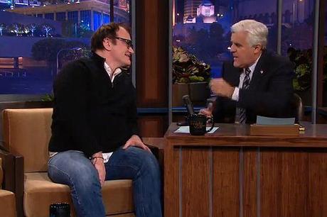 Quentin Tarantion in der Tonight Show with Jay Leno.