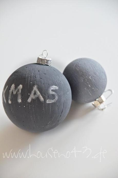 DIY Weihnachtskugeln - chritmas balls /  blogging4Charity
