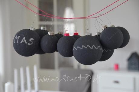 DIY Weihnachtskugeln - chritmas balls /  blogging4Charity