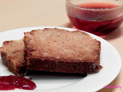 It´s delicious , isn´t it? - Fruity apple Tea Bread