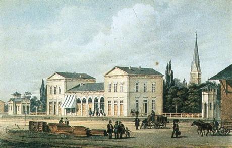 Lüneburg Bahnhof 1850