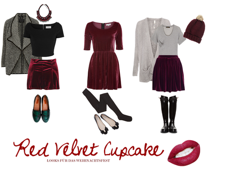 3.Advent - Red Velvet Cupcake - Drei Looks für das Weihnachtsfest