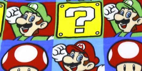 Nintendo Super Mario Bros. Fleece-Decke