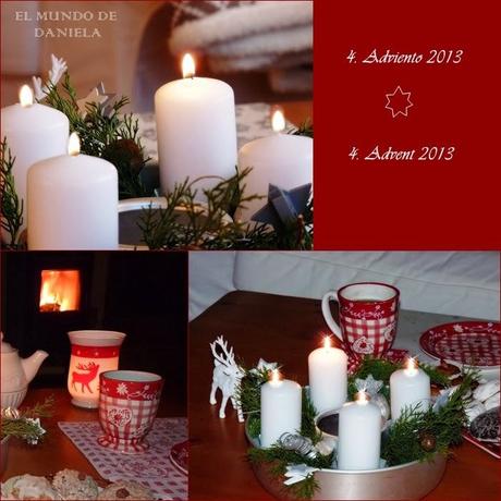 Es weihnachtet sehr .... nun auch im Schlafzimmer  (1. Teil) / Esta llegando la Navidad ... ahora tambien en el dormitorio (1.parte)