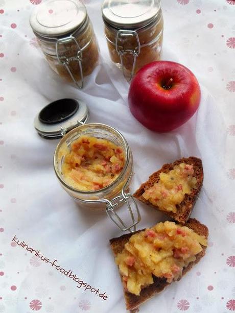 Kleine Geschenke aus der Küche: Apfel-Speck-Aufstrich