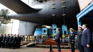 Jahresrückblick 2013: Russland Atom-U-Boot „Sewerodwinsk“ (Archivbild)