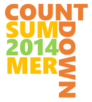#cdsum14: Countdown Summer 2014
